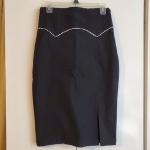 Rock Steady Western High Waisted Pencil Skirt